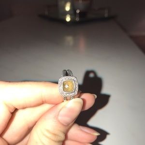 David Yurman Petite Albion Ring, size 6!
